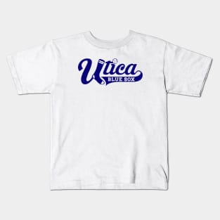 Defunct Utica Blue Sox Baseball 1944 Kids T-Shirt